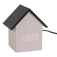 Present Time Alarm Clock House LED